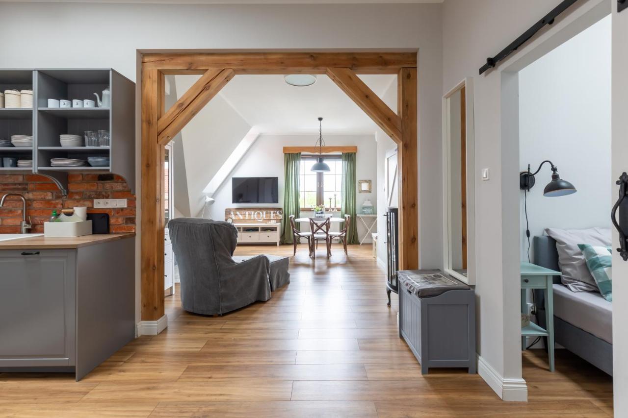 Apartament Wigilijna Premium Starowka Elblag Kültér fotó